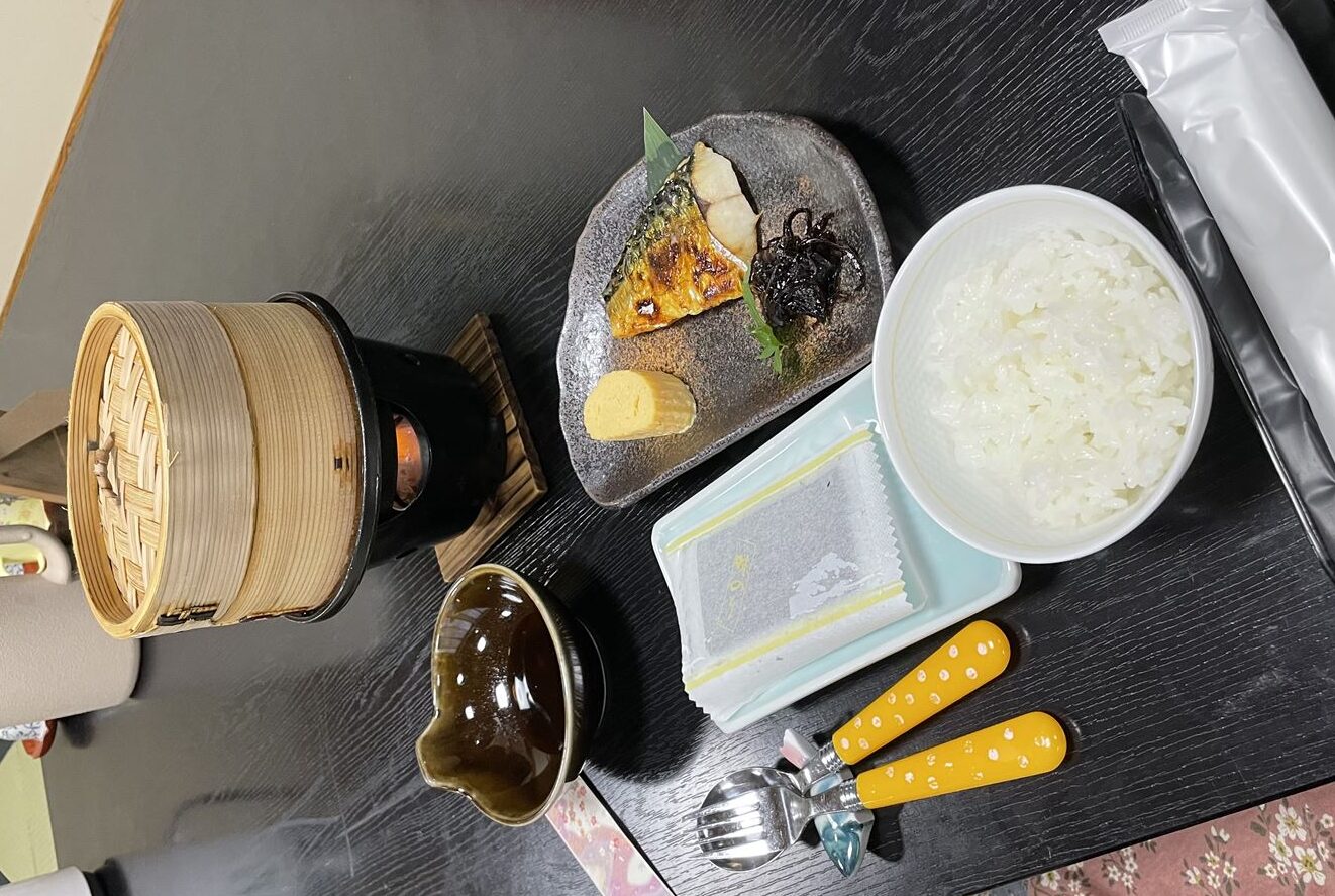 古湯温泉のつかさ旅館の朝食