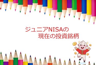 2023年で終了するジュニアNISAの現在の投資銘柄